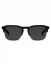 Czarne męskie okulary przeciwsłoneczne Vincero The Villa - Black Smoke / Silver