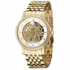 Men's gold Epos watch with steel strap Emotion 3390.156.22.20.32 41MM Automatic