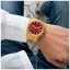 Paul Rich men's gold watch with a steel strap Motorsport - Red Gold Steel 45MM