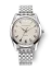 Strieborné pánske hodinky Nivada Grenchen s ocelovým opaskom Antarctic 35001M12 35MM