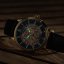 Orologio da uomo Epos color oro con cinturino in pelle Emotion 3390.156.22.25.25 41MM Automatic
