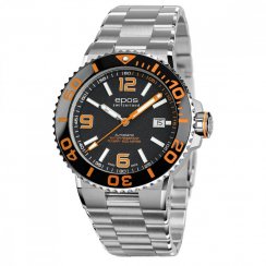 Men's silver Epos watch with steel strap Sportive 3441.131.99.52.30 43MM Automatic