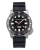 Stříbrné pánské hodinky Momentum s gumovým páskem Torpedo Black Hyper Rubber Solar 44MM