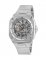 Stříbrné pánské hodinky Mondia s ocelovým páskem The Madison Forma  - Silver 40MM Automatic