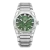 Men's silver Aisiondesign Watch with steel strap HANG Crafts - HANMON RYOKUSUI 40MM Automatic