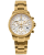 Montre Louis XVI pour femmes en or avec bracelet en acier inoxydable Palais Royale Woman With Diamond 6002 - Gold 38MM