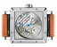 Silberne Herrenuhr Agelocer Watches mit Lederband Codex Retro Series Silver / White 35MM