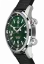 Men's silver Milus ne Watch with rubber strap Archimèdes by Milus Wild Green 41MM Automatic