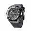 Relógio masculino de prata Mazzucato com bracelete de borracha RIM Scuba Black - 48MM Automatic
