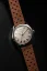 Men's silver Nivada Grenchen watch with rubber strap Antarctic 35004M01 35MM