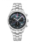 Strieborné dámske hodinky Swiss Military Hanowa s oceľovým pásikom Elegant Chronograph SM30207.01 38MM