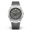 Men's silver Zinvo Watches watch with steel strap Rival - Silver 44MM