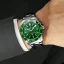 Zilver herenhorloge van Venezianico met stalen band Nereide 3321501C Green 42MM Automatic