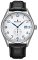 Orologio da uomo Delbana Watches in colore argento con cinturino in pelle Fiorentino White / Black 42MM