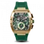 Relógio de homem Ralph Christian ouro com pulseira de borracha The Intrepid Sport - Gold 42,5MM