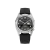 Relógio Praesidus prata para homens com pulseira de borracha Rec Spec - White Sunray Tropic Rubber 38MM Automatic