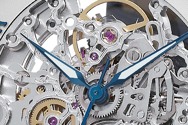 Srebrny męski zegarek Epos ze stalowym paskiem Emotion 3390.155.20.20.30 41MM Automatic