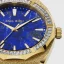 Men's gold Paul Rich watch with steel strap Frosted Star Dust Lapis Nebula - Gold 45MM