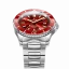 Strieborné pánske hodinky Venezianico s oceľovým pásikom Nereide 3321503C Red 42MM Automatic