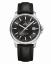 Męski srebrny zegarek Swiss Military Hanowa ze skórzanym paskiem SM30200.10 Silver 39MM