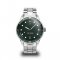 Stříbrné pánské hodinky About Vintage s ocelovým páskem At´sea Green Turtle Vintage 1926 39MM