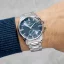 Relógio masculino de prata Venezianico com pulseira de aço Redentore Riserva di Carica 1321502C 40MM