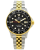 Zlaté pánské hodinky Louis XVI s ocelovým páskem Mirabeau GMT 1432 - Gold 41MM Automatic