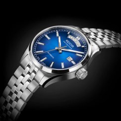 Relógio masculino Epos prateado com pulseira de aço Passion 3501.142.20.96.30 41MM Automatic