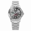 Relógio masculino de prata Venezianico com bracelete de aço Nereide GMT 3521501C 39MM Automatic