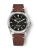 Orologio da uomo Nivada Grenchen in colore argento con cinturino in pelle Super Antarctic 32024A 38MM Automatic