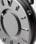 Miesten hopeinen Eone- kello nahkarannekkeella Bradley KBT - Silver 40MM