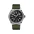 Men's silver Waltham watch with synthetic strap A17 PILOT 40MM Automatic