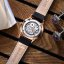 Relógio masculino Epos em ouro com pulseira de couro Originale 3408.208.24.14.15 39MM Automatic
