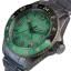 Herrenuhr aus Silber Out Of Order Watches mit Stahlband Trecento Green 40MM Automatic