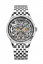 Herenhorloge in zilverkleur van Agelocer Watches met stalen riem Bosch Series Steel Silver 40MM Automatic