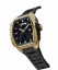 Paul Rich Watch kultainen miesten kello kuminauhalla Frosted Astro Day & Date Mason - Gold 42,5MM