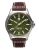 Stříbrné pánské hodinky ProTek s koženým páskem Field Series 3005 40MM
