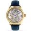 Men's gold Louis XVI watch with leather strap Versailles 650 - Gold 43MM Automatic