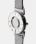 Strieborné pánske hodinky Eone s koženým opaskom Bradley Compass Gold - Silver 40MM