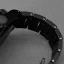 Czarny srebrny zegarek Marathon Watches ze stalowym paskiem Anthracite Large Diver's (GSAR) 41MM Automatic