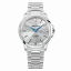 Relógio masculino de prata Venezianico com pulseira de aço Redentore 1221507C 40MM