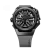 Čierne pánske hodinky Mazzucato s gumovým pásikom Rim Sport Black / Grey - 48MM Automatic