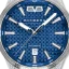 Zilveren herenhorloge van Bomberg Watches met stalen riem OCEAN BLUE 43MM Automatic