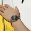 Srebrni muški sat Aisiondesign Watches s čeličnom trakom NGIZED Suspended Dial - Black Dial 42.5MM
