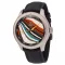 Stříbrné pánské hodinky Oceancrawler Watches s kevlarovým páskem Champion Diver Fordite Type A - Automatic 44MM