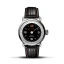 Zilveren herenhorloge van Ferro & Company met leren band Distinct 3 Grand Prix 42MM