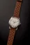 Orologio da uomo Nivada Grenchen in colore argento con cinturino in pelle Antarctic 35001M15 35MM