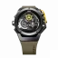 Orologio Mazzucato bracciale da uomo nero con elastico Rim Sport Black / Green - 48MM Automatic