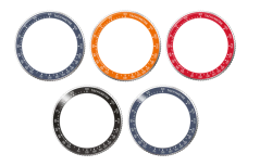 Buying this watch with us you will get 5 pieces of original ( Tachymeter ) Nivada Grenchen bezels