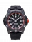 Reloj ProTek Watches negro de hombre con banda de goma Dive Series 1004 42MM